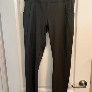 lululemon athletica dark green Leggings